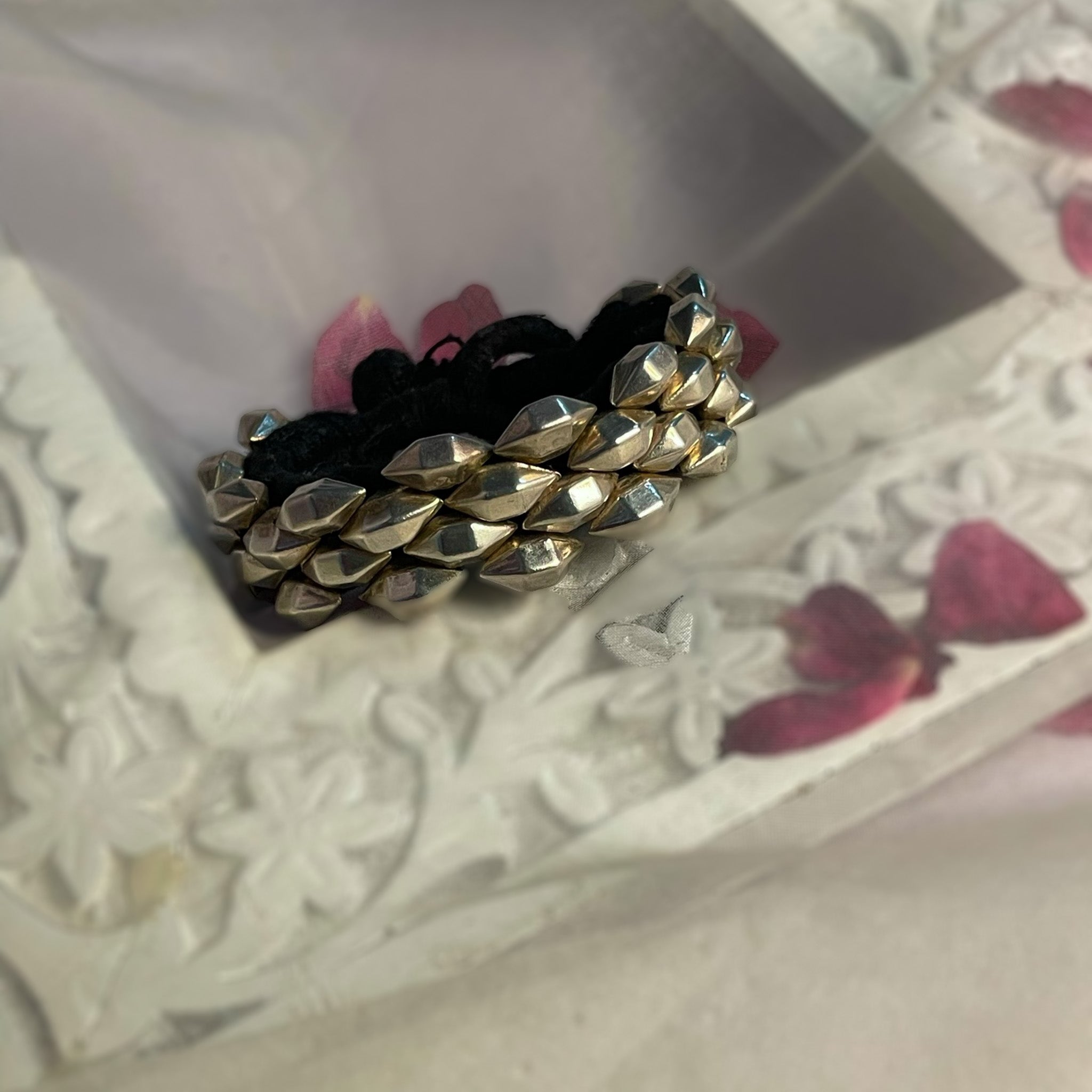 Buy Silver Shine Rose Gold Metal Bracelet Damru Pendent Bracelet Jewelry  For Girls And Women Jewelry Online at Low Prices in India - Paytmmall.com
